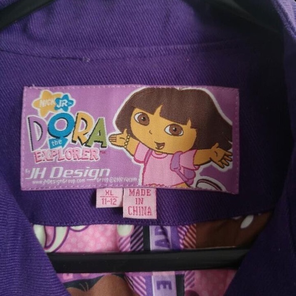 Dead Stock 2007 Dora The Explorer Jeff Hamilton Jacket Youth XL /Womens S - Picture 3 of 8